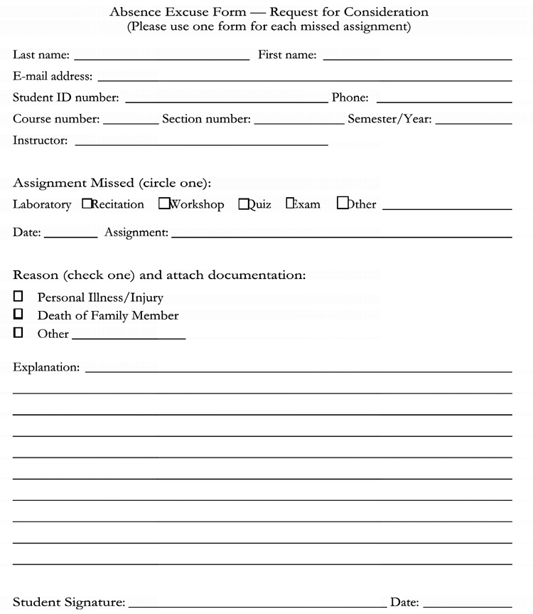 printable doctors notes for missing work