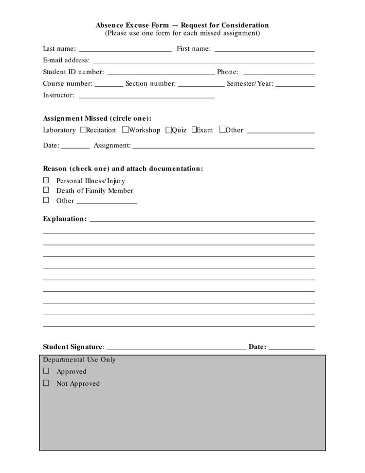 Free Doctors Note Template Download Master Template
