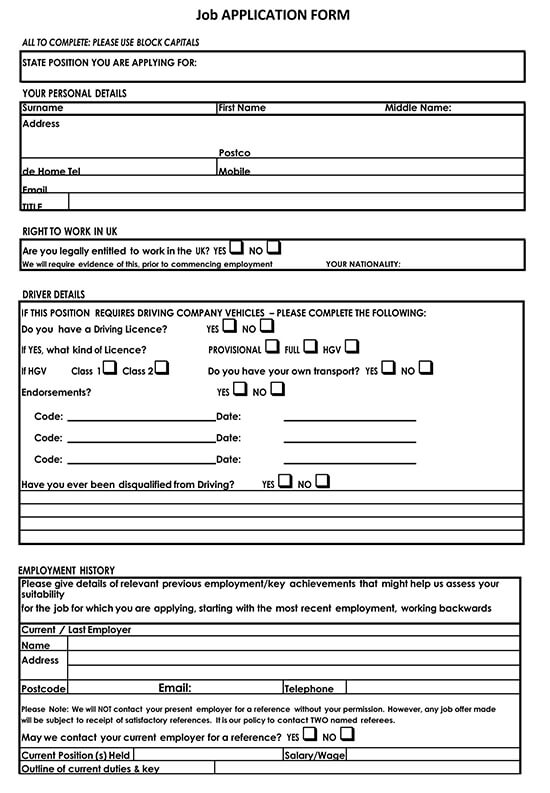 Job Application Letter Templates (With Free Samples)