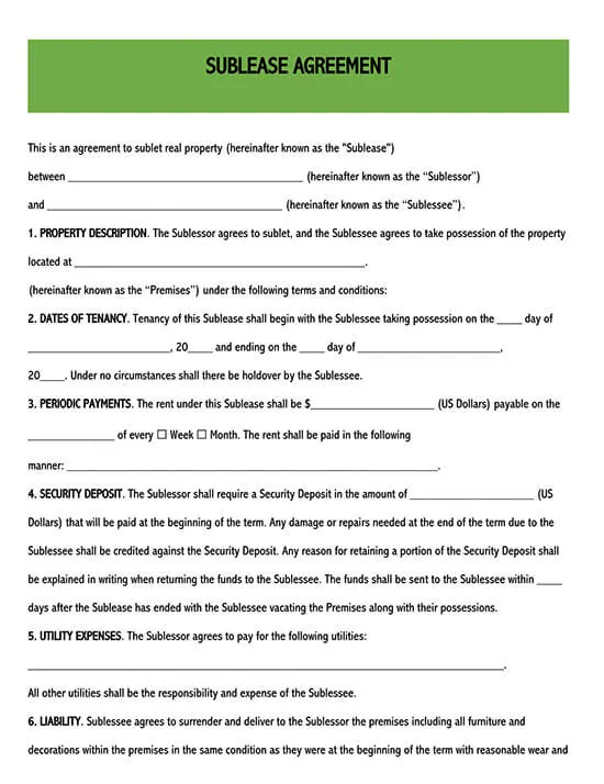 20 free house rental agreement forms templates