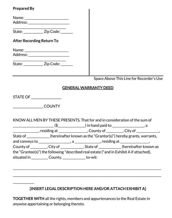 free-warranty-deed-forms-30-templates