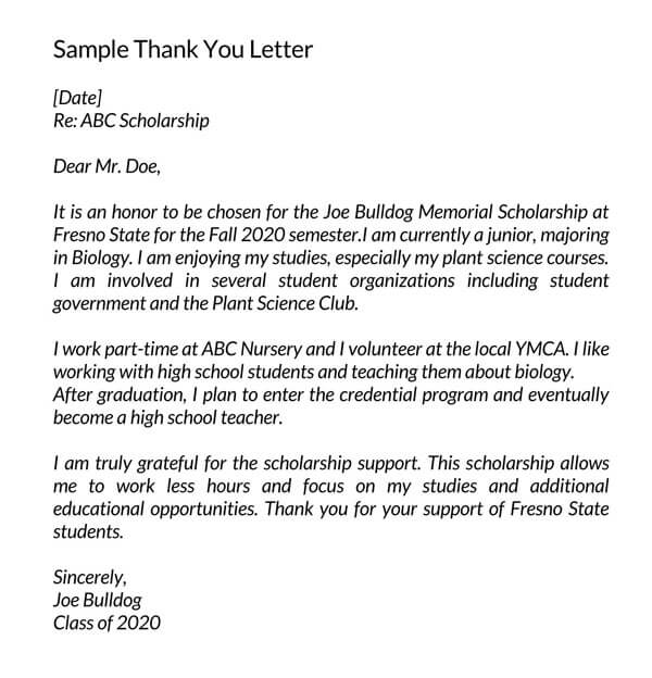 how-to-write-a-scholarship-thank-you-letter-photos