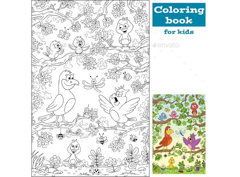 18+ Free Coloring Book Templates & Printable Sheets