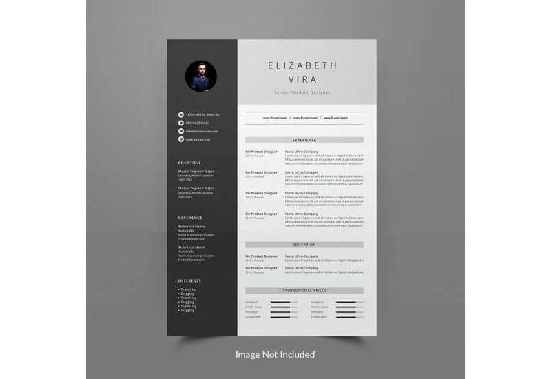 architecture cv template word free download